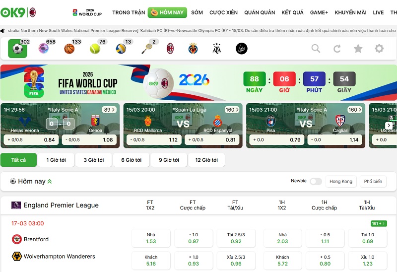 Cập Nhật Link Đăng Nhập OK9 Chính Thức Mới Nhất 2026