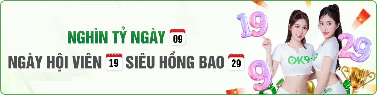 Khuyến mãi ok9 2026